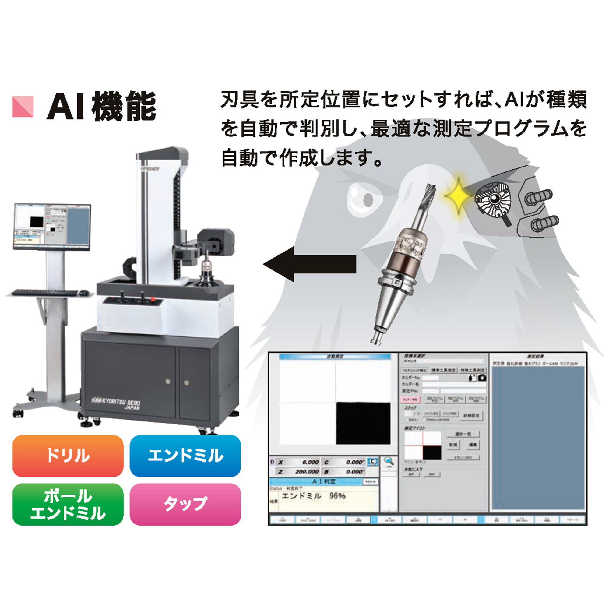 Hp 6040v Fa 测量机器 图形处理对刀仪 产品介绍 共立精机株式会社 Hp 6040v Fa 测量机器 图形处理对刀仪 产品介绍 共立精机株式会社