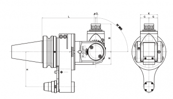 Angular-Head (Angle-Head) : Dimensions