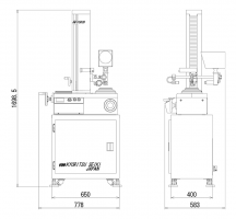 Tool presetter : Dimensions