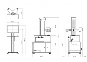 Tool presetter : Dimensions