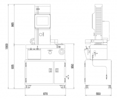 Tool presetter : Dimensions