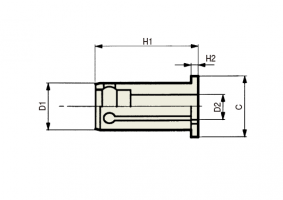 Milling chuck : Dimensions